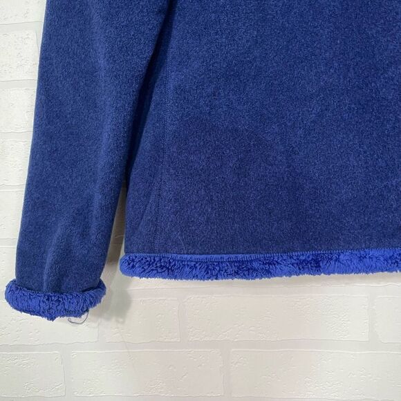 Nike ACG Fleece Jacket Womens Size XL Blue Fuzzy lining - Picture 12 of 15